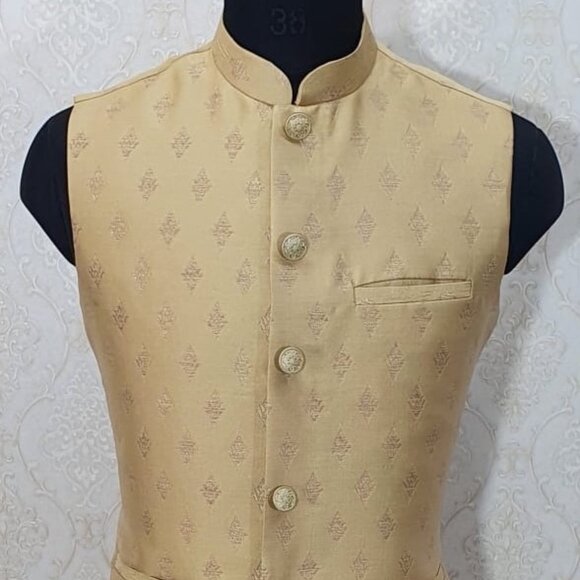 Men's Suit Vest - Luxury Embroidered - Picture 1 of 3